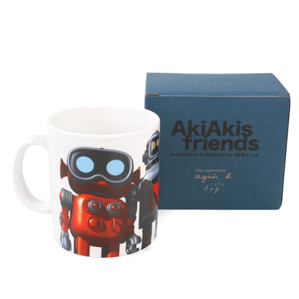 AkiAkis friend機器人馬克杯