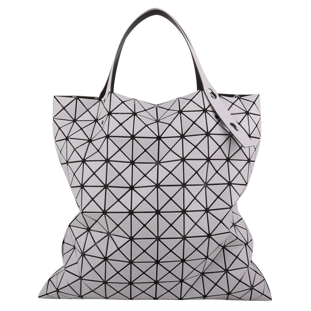 霧面 幾何方格10x10手提肩背包