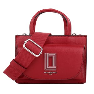 金屬標誌附i pad套防刮斜背包(小)_紅色