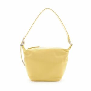 FIRANO 真皮革2way 手提/斜背包(鵝黃色)