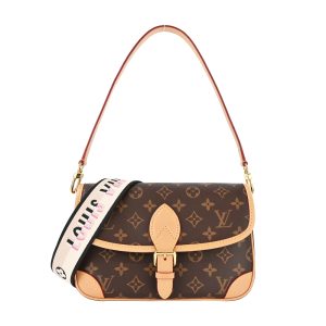 LOUIS VUITTON-掀蓋肩背/斜背包(棕)